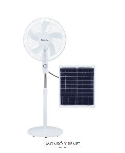 VENTILADOR SOLAR PIE VS-35-PI