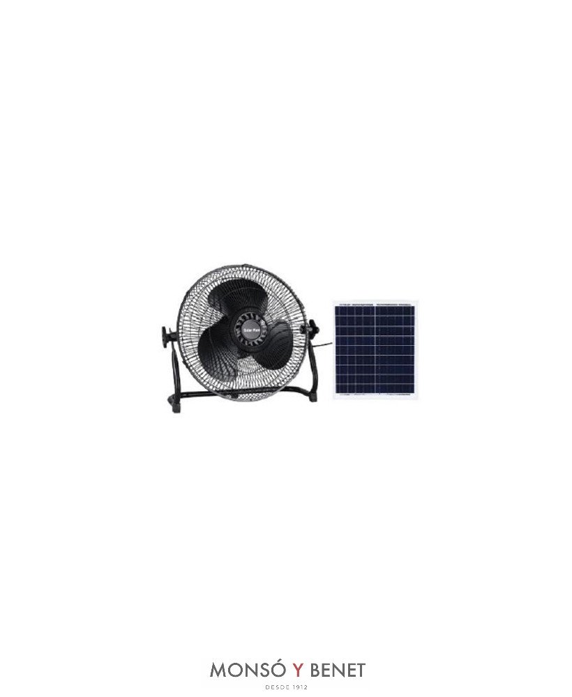 VENTILADOR SOLAR SUELO VS-30-SU