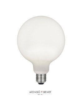 BOMBILLA GLOBO LED OPAL 125MM. MATTGLASS 230V 6W E27 2700K