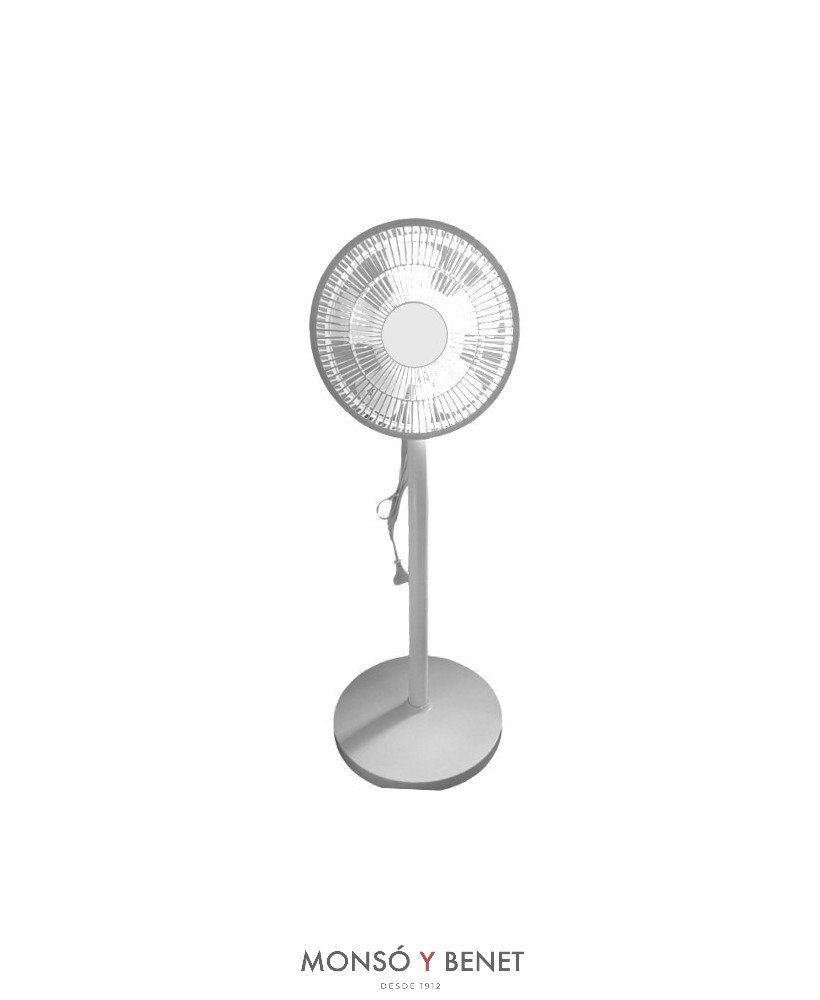 VENTILADOR DE PIE OSCILANTE 23CM FS-424 B BLANCO