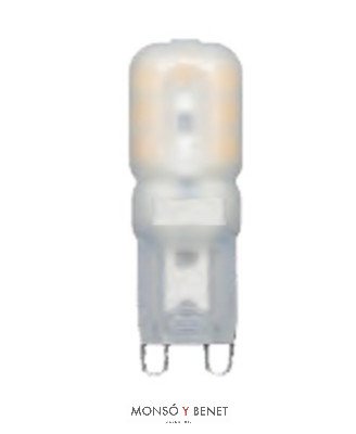 BOMBILLA LED 230V 2.5W 02RH2G G9 2700K