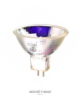BOMBILLA FOTO O PROYECTOR DIAPOSITIVAS DDM 19V 80W GX5.3