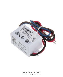 DRIVER LED 350mA. CORRIENTE CONSTANTE 6W Máx, 24V PTD-101