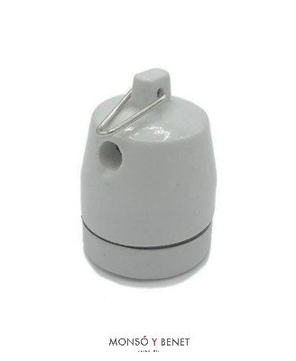 PORTALAMPARAS E-27 COLGANTE No. 625 BLANCO