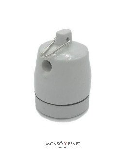 PORTALAMPARAS E-27 COLGANTE No. 625 BLANCO