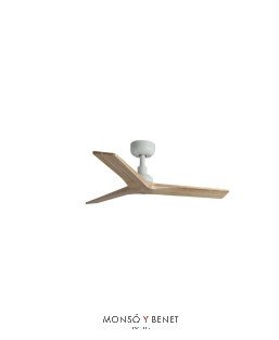 KLIM S Ø925mm BLANCO 3 PALAS ROBLE CLARO