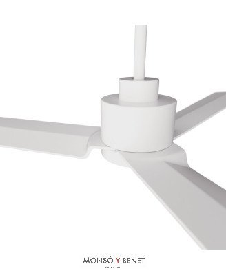 2183343 - Ventilador de techo blanco Ø127 cm con luz LED