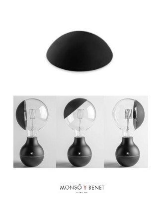 SOMBRERO TAPA BRILLOS EN BOMBILLAS GLOBO 125mm PAPALINA N