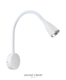 FLEXO PARED LED LOK-270 B BLANCO