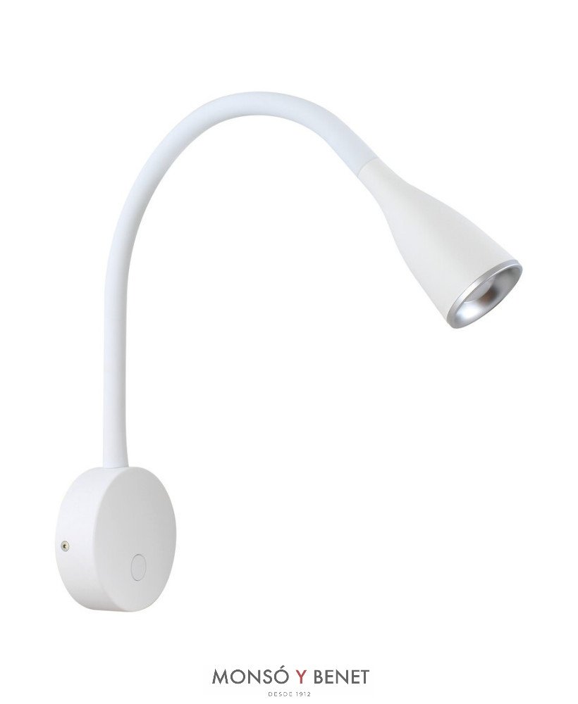 FLEXO PARED LED LOK-270 B BLANCO