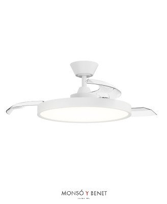 VENTILADOR TECHO RETRACTIL CON PLAFON 36W 2193427