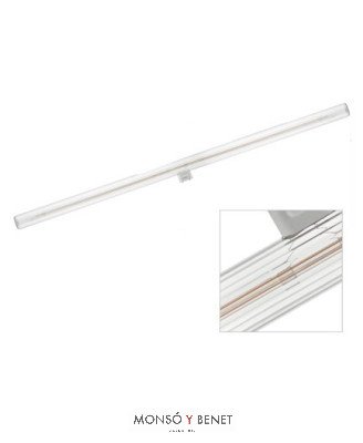 BOMBILLA HILO LED LINESTRA 1C.S14D 9W TR RAYA 2700K DIM 100C