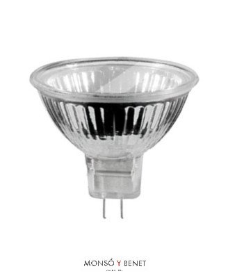 BOMBILLA DICROICA 50mm. FMW 50mm.12V 28W G5.3
