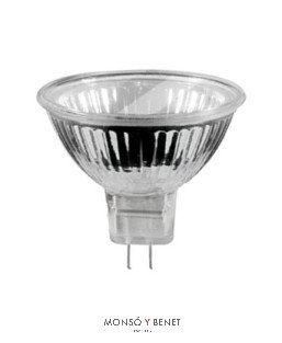 BOMBILLA DICROICA 50mm. FMW 50mm.12V 28W G5.3