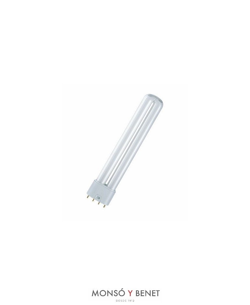 BOMBILLA FLUORESCENTE PL-L MARCA 80W 2G11 4K