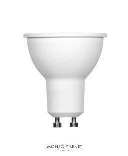 BOMBILLA LED DICROICA 50mm. 230V 08GD2U GU10 60º 2700K