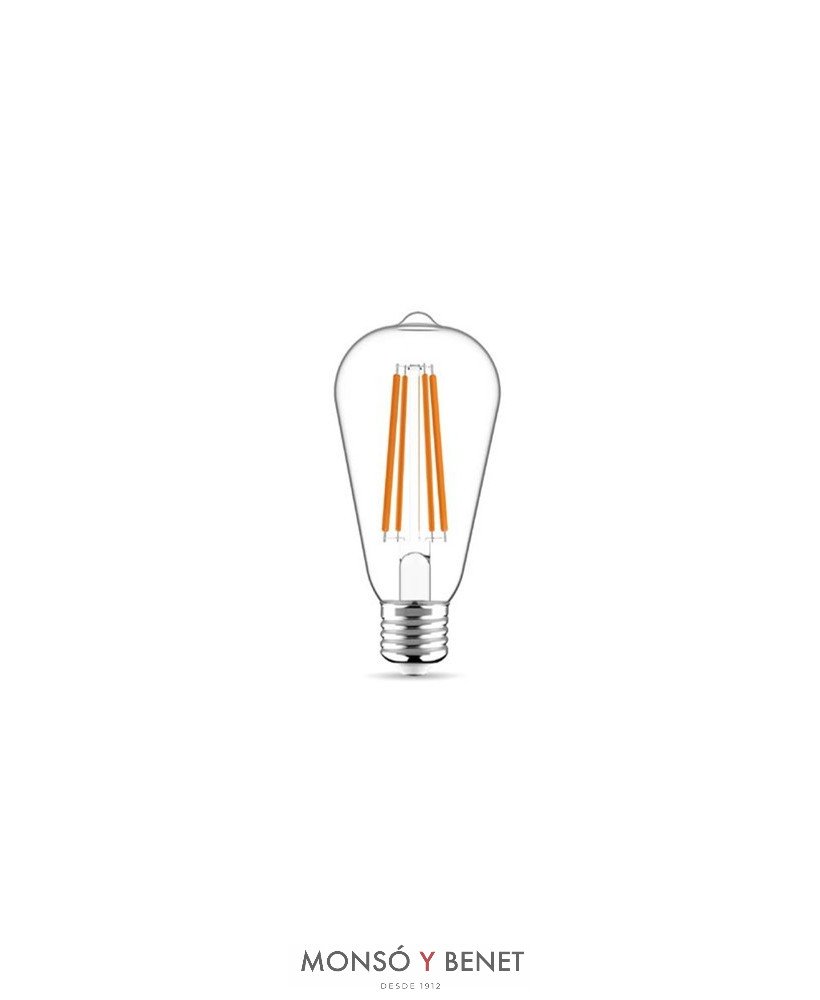 BOMBILLA LED SIN PARPADEOS ST64 11W 11RUD2 E27 TR DIM CRI97