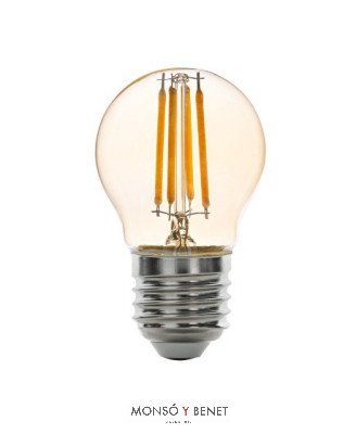 BOM.LED.ESF.ORO REGULABLE 04EDN25 2500K E27