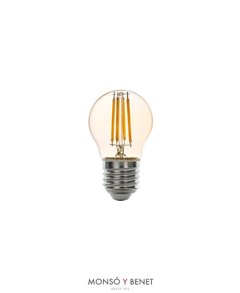 BOM.LED.ESF.ORO REGULABLE 04EDN25 2500K E27
