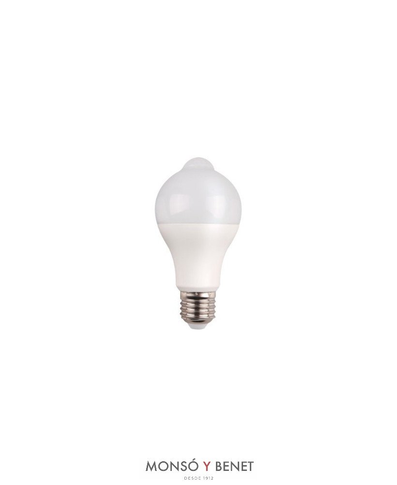 BOMBILLA LED STANDARD SENSOR + PIR 10SSPN6 E27 6500K