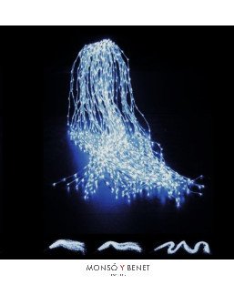CORTINA LLUVIA 480 LEDS BLANCO FRIO D48006