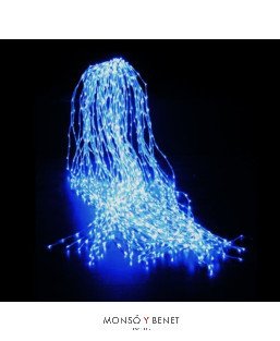 CORTINA LLUVIA 960 LEDS AZ.D96306