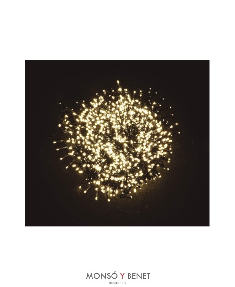 GUIRNALDA 1500 LEDS BLANCO CÁLIDO PROGRAMABLE IP44 D50199