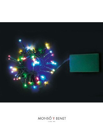 GUIRNALDA 96 LED SURTIDO PROGRA. TEMPORIZADO 8 HORAS D09989