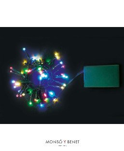 GUIRNALDA 96 LED SURTIDO PROGRA. TEMPORIZADO 8 HORAS D09989
