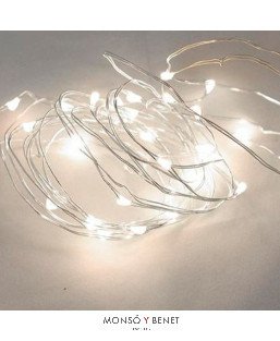 GUIRNALDA 100 LEDS FRIOS CONECTABLES IP44 A10004
