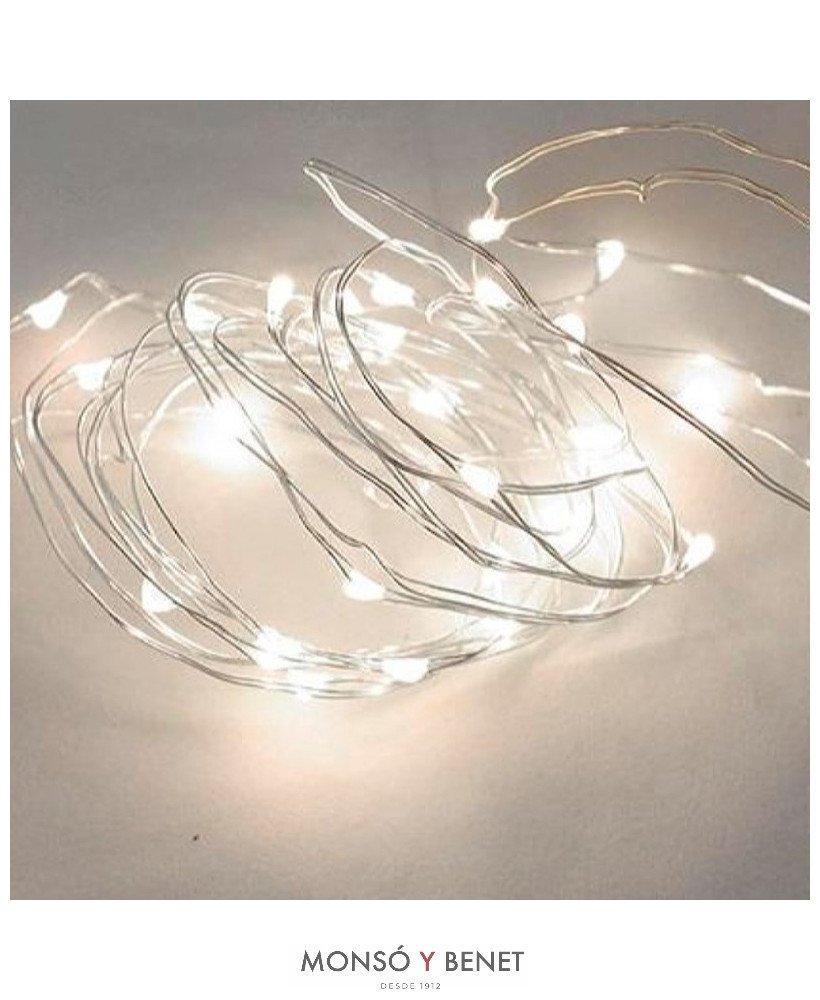 GUIRNALDA 100 LEDS FRIOS CONECTABLES IP44 A10004