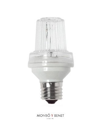 FLASH ESTROBOSCOPICO LED SRL-511 E27 TRANSPARENTE
