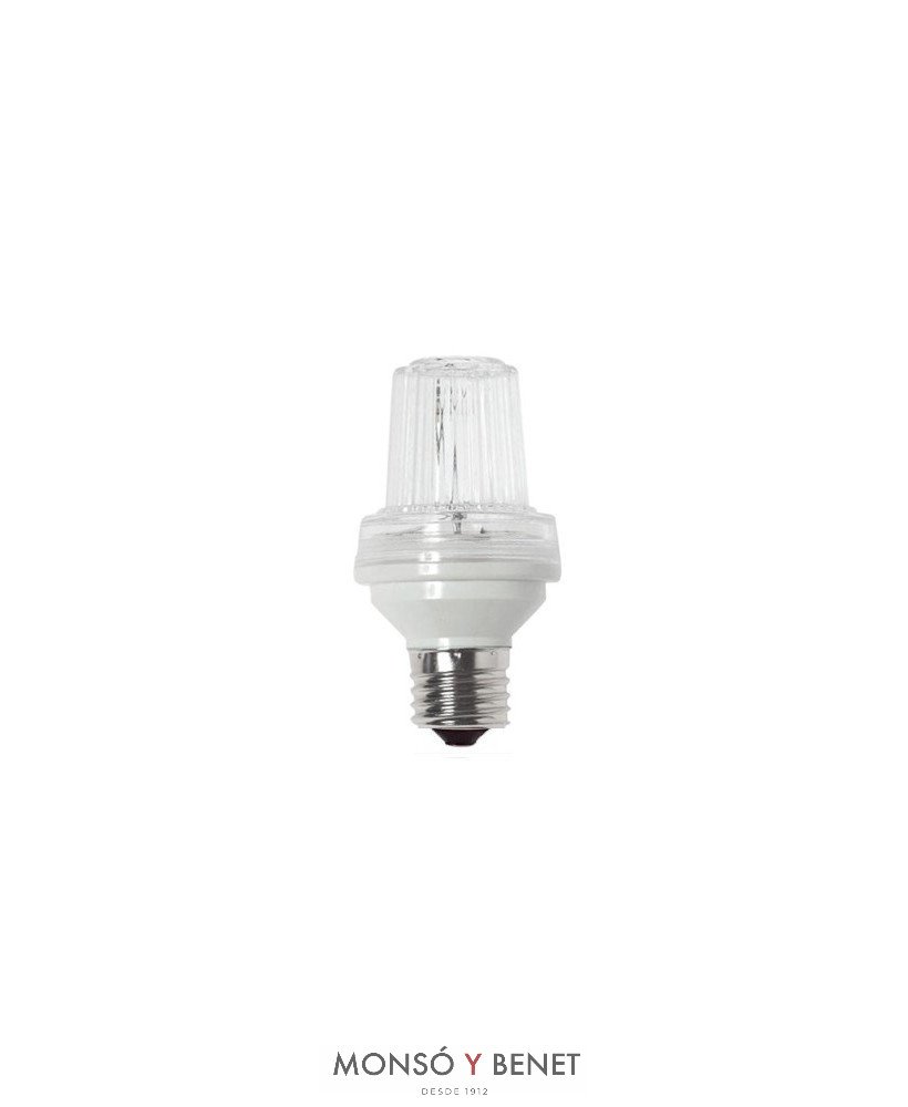 FLASH ESTROBOSCOPICO LED SRL-511 E27 TRANSPARENTE