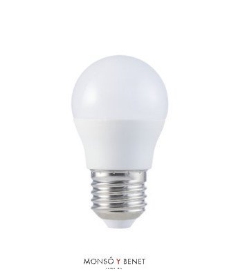 BOMBILLA LED ESFERICA MATE 06ESN3 E27 3000K