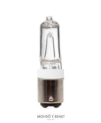 BOMBILLA HALOGENA BAYONETA 230V 70W BA15D