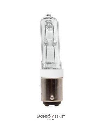 BOMBILLA HALOGENA BAYONETA 230V 105W BA15D