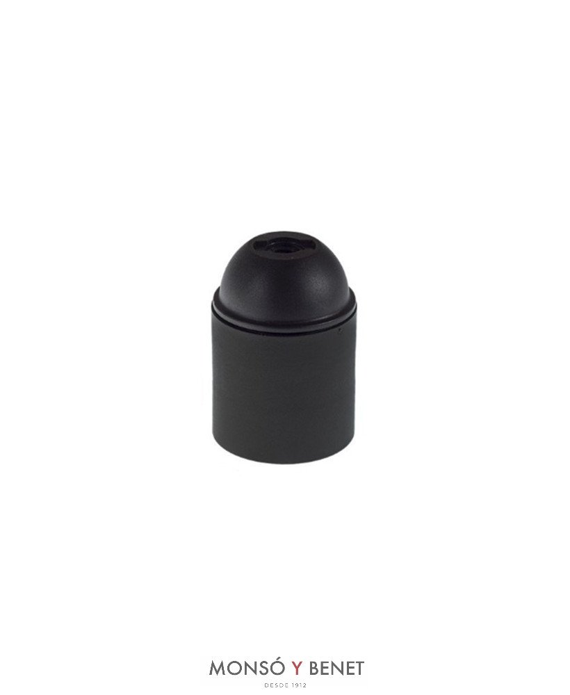 PORTALAMPARAS No. 3507 TORNILLO NEGRO