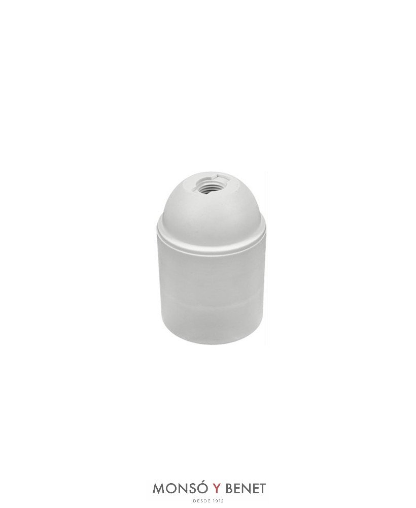 PORTALAMPARAS No. 3507 TORNILLO BLANCO