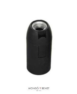 PORTALAMPARAS E-12 No. 4405 NEGRO