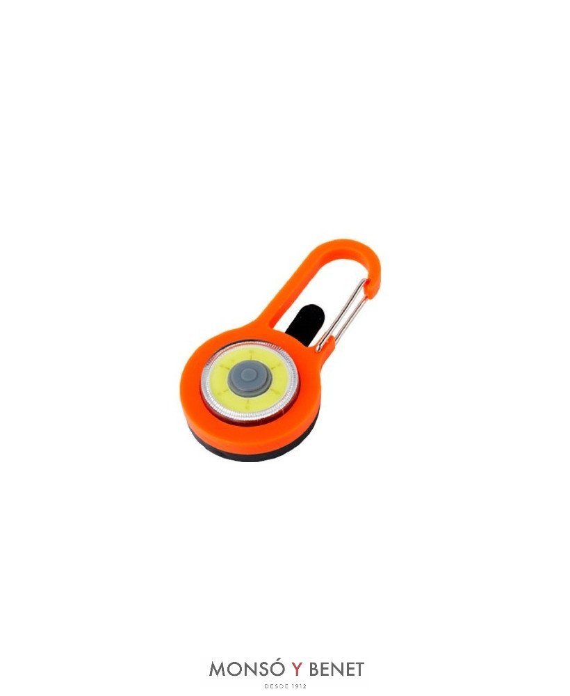 MOSQUETON CON LUZ LED MO-2857