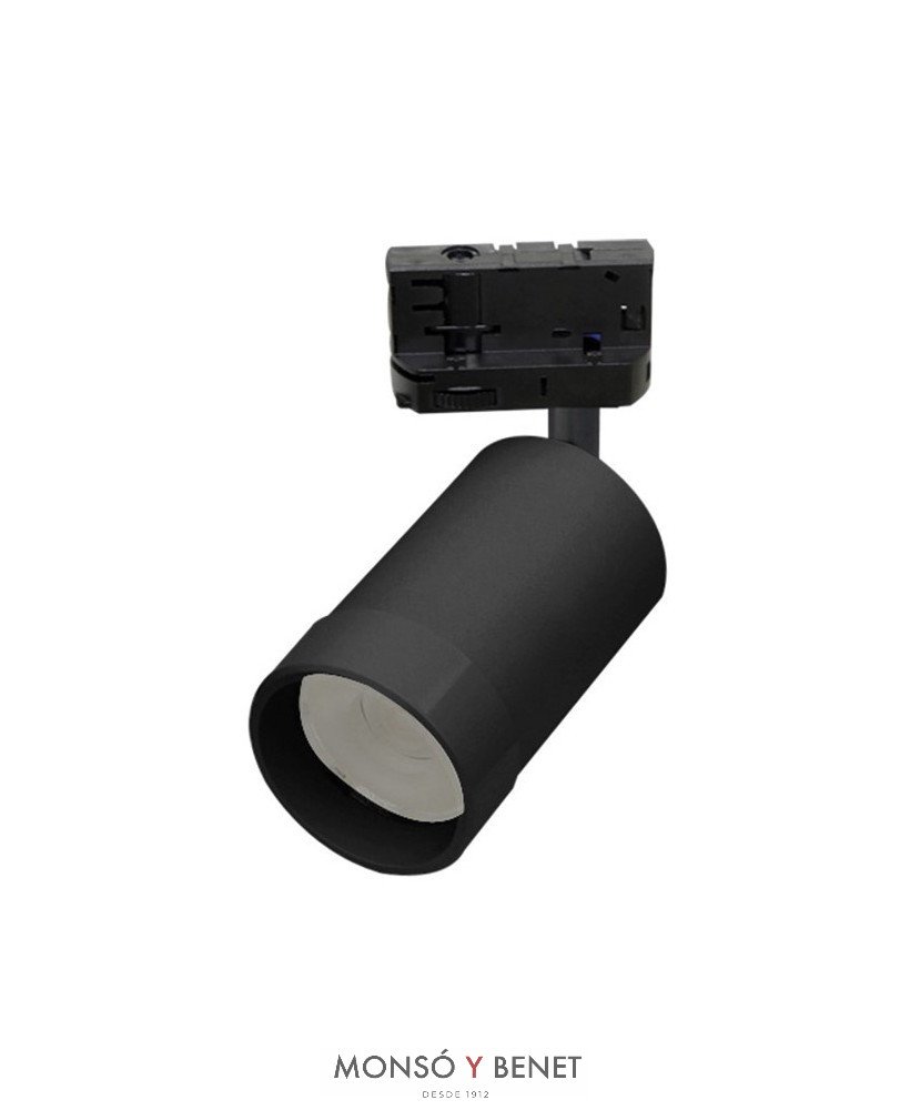 FOCO CARRIL COB LED 24W. PC314 NEGRO 20 a 50 g 4500K