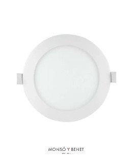 ARO REDONDO EMPOTRAR LED A-701 BLANCO FRIO 4000K