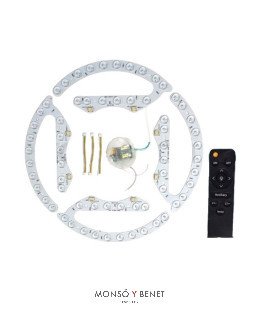 KIT DISCO IMANTADO LED 64W 4X 24,5X10 DIM 3000-4000-6000K