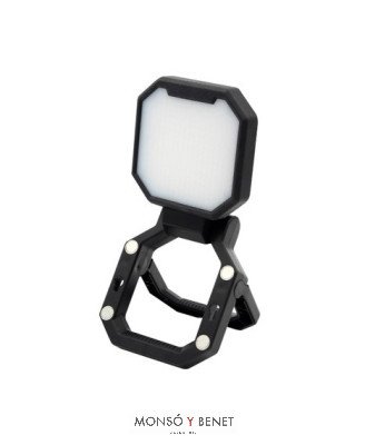 LINTERNA TRABAJO LED USB LRT-15 N NEGRA IPX4
