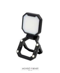 LINTERNA TRABAJO LED USB LRT-15 N NEGRA IPX4