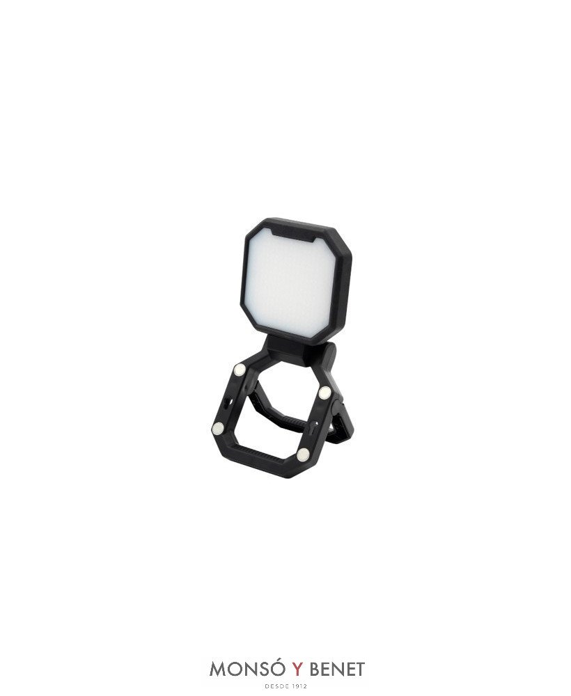 LINTERNA TRABAJO LED USB LRT-15 N NEGRA IPX4