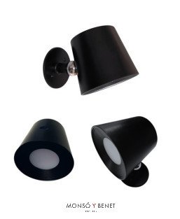 FOCO RECARGABLE USB ORIENTABLE FR-2722 N CCT NEGRO