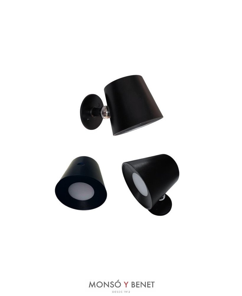 FOCO RECARGABLE USB ORIENTABLE FR-2722 N CCT NEGRO