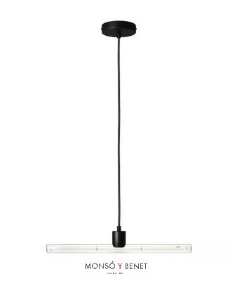 COLGANTE PARA LINESTRA 7207-S14D NEGRO