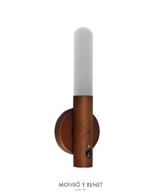 APLIQUE MURAL DETECTOR DE PRESENCIA RECARGABLE BASE-72 M